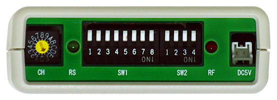 IM920-RS232Cスイッチ面